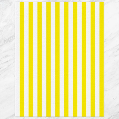 Vertical Stripes 11.86 x15.41  Canvas - 1