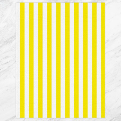 Vertical Stripes 17.8 x23.08  Canvas - 1