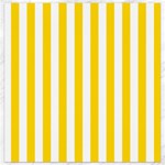 Vertical Stripes - White and Gold Yellow Canvas 12  x 12 