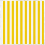 Vertical Stripes - White and Gold Yellow Canvas 20  x 20 