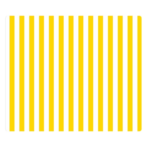 Vertical Stripes 50 x40  Blanket Back