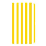 Vertical Stripes - White and Gold Yellow Memory Card Reader (Rectangular)
