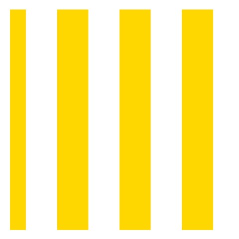 Vertical Stripes 3.75 x3.75  Memopad