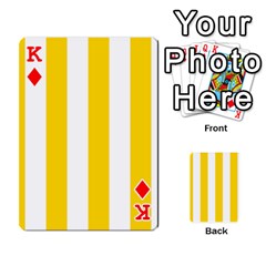King Vertical Stripes Front - DiamondK