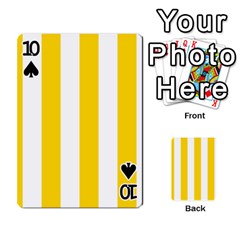 Vertical Stripes Front - Spade10