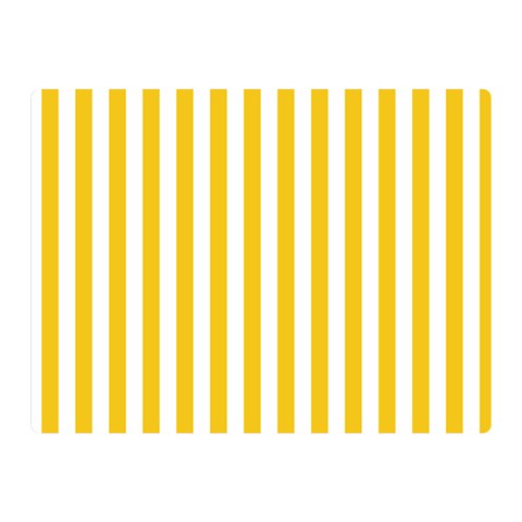 Vertical Stripes 35 x27  Blanket Back