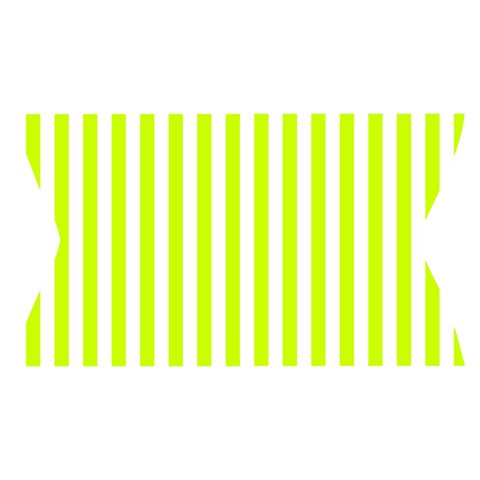 Vertical Stripes Waistband Front