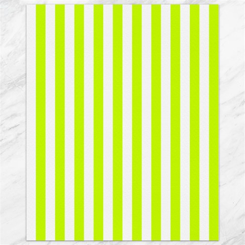 Vertical Stripes 10.95 x13.48  Canvas - 1