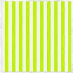 Vertical Stripes - White and Fluorescent Yellow Canvas 20  x 20 