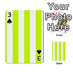 Vertical Stripes Front - Spade3