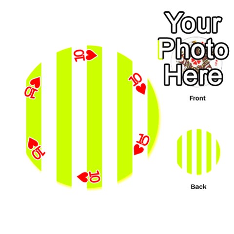 Vertical Stripes Front - Heart10
