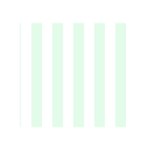 Vertical Stripes - White and Pale Green Greeting Card 5  x 7 
