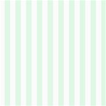 Vertical Stripes - White and Pale Green ScrapBook Page 8  x 8 