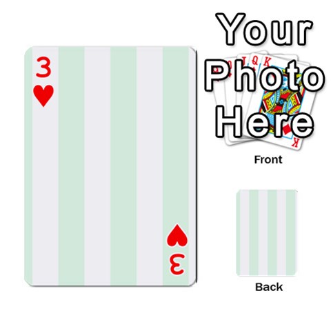 Vertical Stripes Front - Heart3