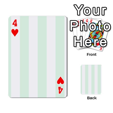 Vertical Stripes Front - Heart4