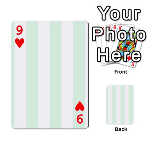 Vertical Stripes Front - Heart9