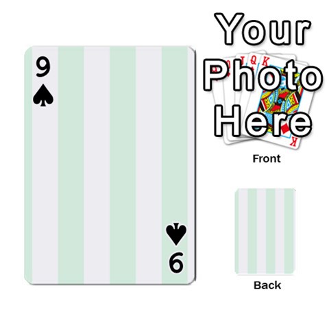 Vertical Stripes Front - Spade9