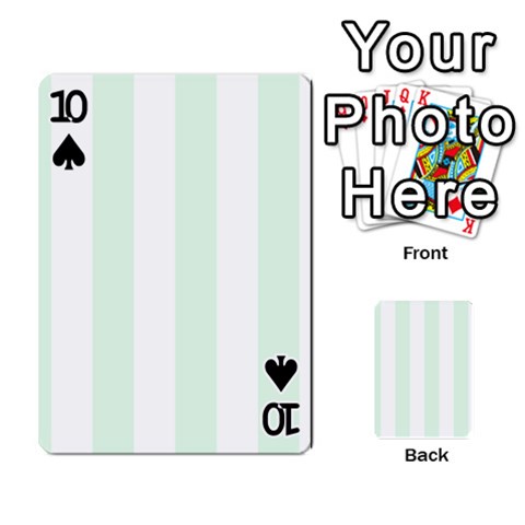 Vertical Stripes Front - Spade10