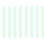Vertical Stripes - White and Pale Green Birthday Cake 3D Greeting Card (7x5)