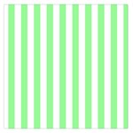 Vertical Stripes - White and Light Green Large Satin Scarf (Square)