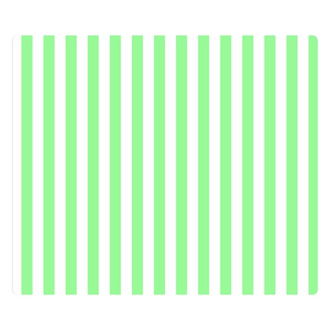 Vertical Stripes 50 x40  Blanket Front
