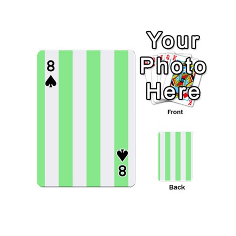 Vertical Stripes Front - Spade8