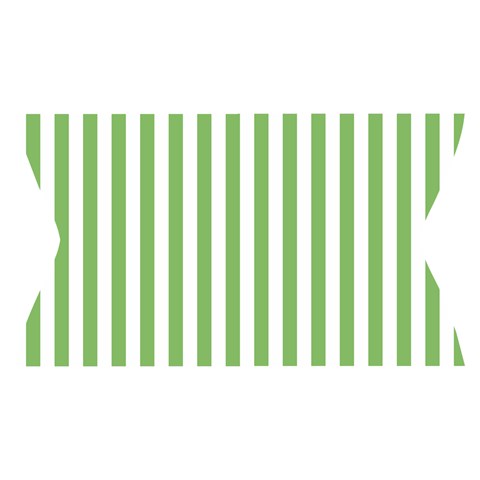Vertical Stripes Waistband Front