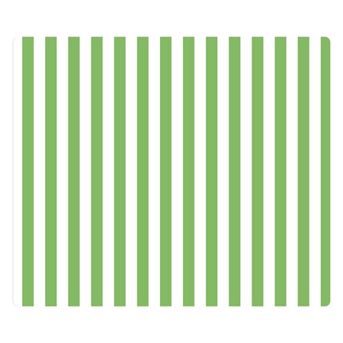 Vertical Stripes 50 x40  Blanket Front