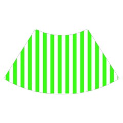 Vertical Stripes Skirt Back