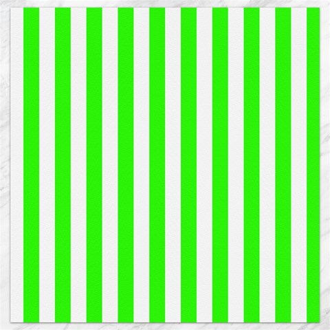 Vertical Stripes 11.4 x11.56  Canvas - 1