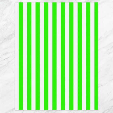 Vertical Stripes 17.8 x23.08  Canvas - 1