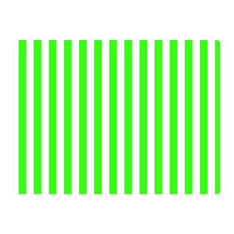 Vertical Stripes 35 x27  Blanket Front