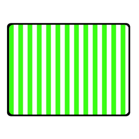 Vertical Stripes 50 x40  Blanket Front