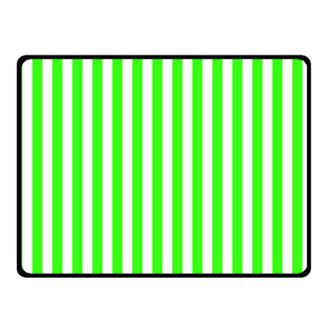 Vertical Stripes 45 x34  Blanket Front