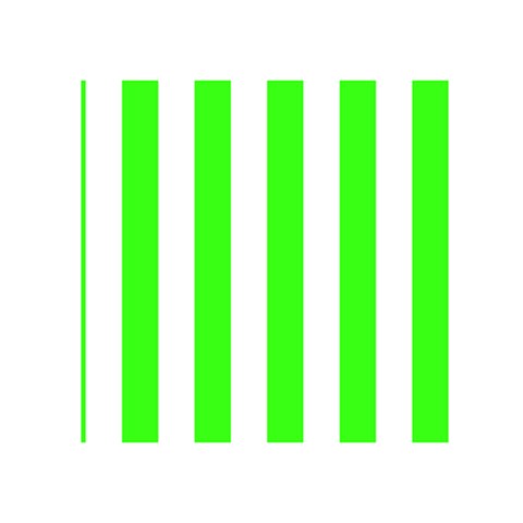 Vertical Stripes Back Cover