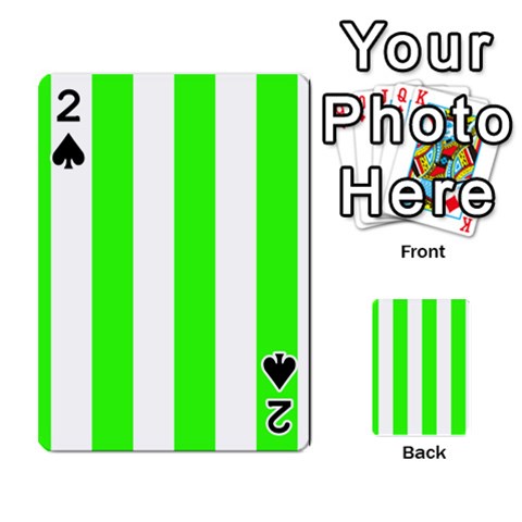Vertical Stripes Front - Spade2