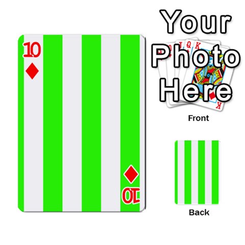 Vertical Stripes Front - Diamond10