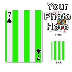 Vertical Stripes Front - Spade7