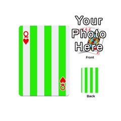 Queen Vertical Stripes Front - HeartQ