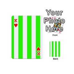 King Vertical Stripes Front - HeartK