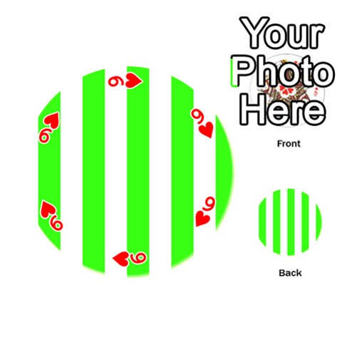 Vertical Stripes Front - Heart9
