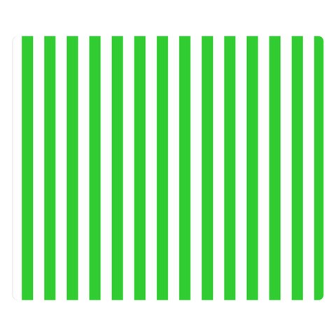 Vertical Stripes 50 x40  Blanket Back