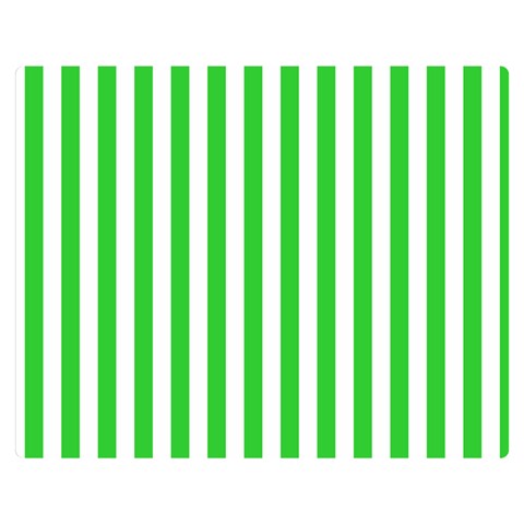 Vertical Stripes 60 x50  Blanket Front