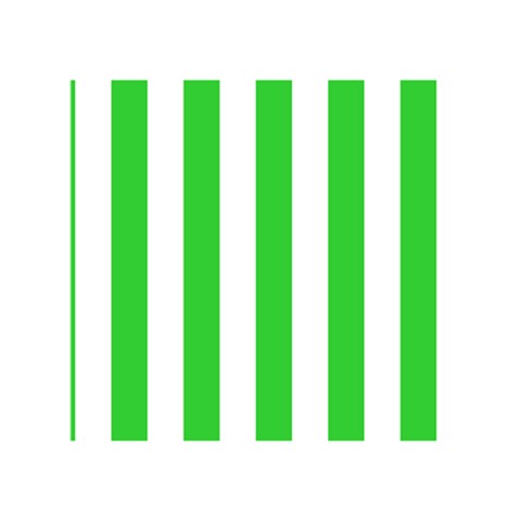 Vertical Stripes Back Inside