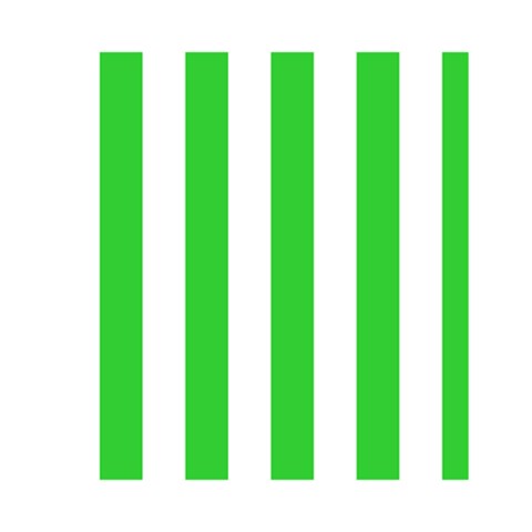 Vertical Stripes Back Cover