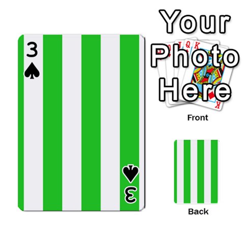 Vertical Stripes Front - Spade3