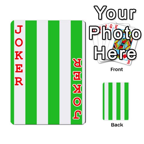 Vertical Stripes Front - Joker2