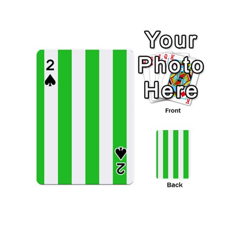 Vertical Stripes Front - Spade2