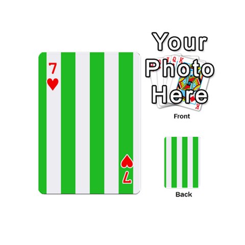 Vertical Stripes Front - Heart7