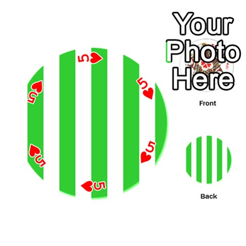 Vertical Stripes Front - Heart5